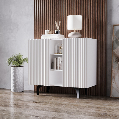 Комод белый снег